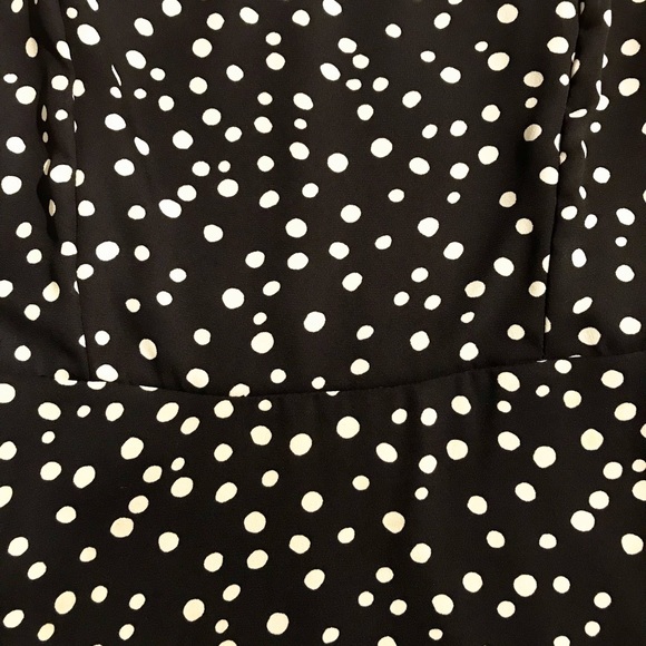 XS POLKA DOT MINI DRESS - Picture 5 of 9